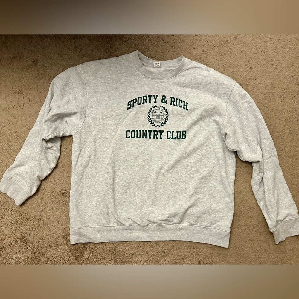 XL Sporty & Rich sweatshirt